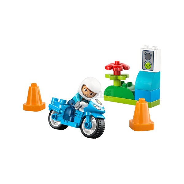 LEGO DUPLO Town 10471 Blue Police Motorcycle
