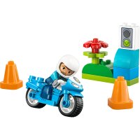 LEGO DUPLO Town 10471 Blaues Polizeimotorrad