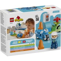 LEGO DUPLO Town 10471 Blue Police Motorcycle