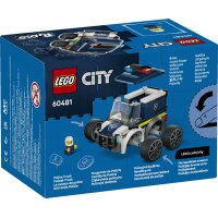 LEGO City 60481 Coole Flitzer – Polizei-Truck