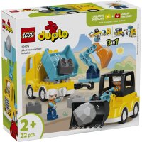 LEGO DUPLO Town 10475 3 in 1 Construction Vehicles