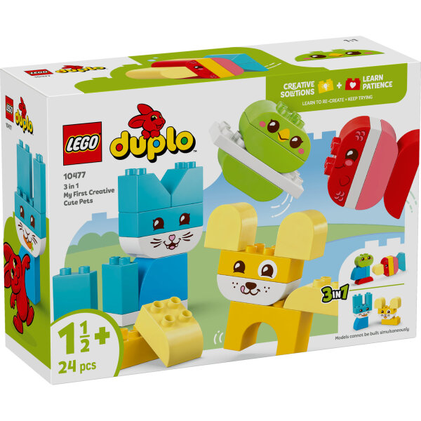 LEGO DUPLO My First 10477 3-in-1 Kreative Tiere