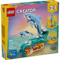 LEGO Creator 31385 Meerestiere: Wunderschöne Delfine