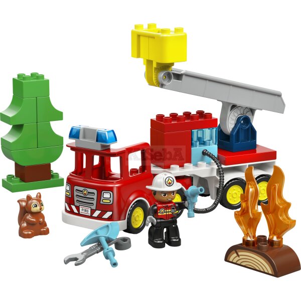 LEGO DUPLO Town 10473 Löschauto mit Schlauch und Feuerwehrmann