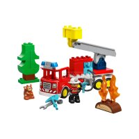 LEGO DUPLO Town 10473 Fire Engine with Hose and Firefighter