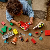 LEGO DUPLO Town 10473 Löschauto mit Schlauch und Feuerwehrmann