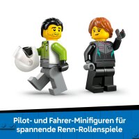 LEGO City 60489 Düsenflieger vs. Rennauto