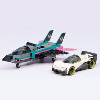 LEGO City 60489 Düsenflieger vs. Rennauto