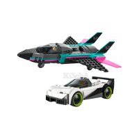 LEGO City 60489 Jet vs. Car