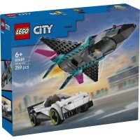 LEGO City 60489 Jet vs. Car