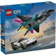 LEGO City 60489 Düsenflieger vs. Rennauto