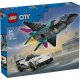 LEGO City 60489 Düsenflieger vs. Rennauto