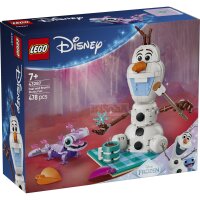 LEGO Disney Princess 43287 Olaf and Brunis Picnic Fun