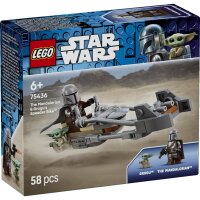 LEGO Star Wars 75436 The Mandalorian & Grogus Speeder...
