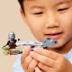 LEGO Star Wars 75436 Der Mandalorianer und Grogu auf ihrem Speeder Bike