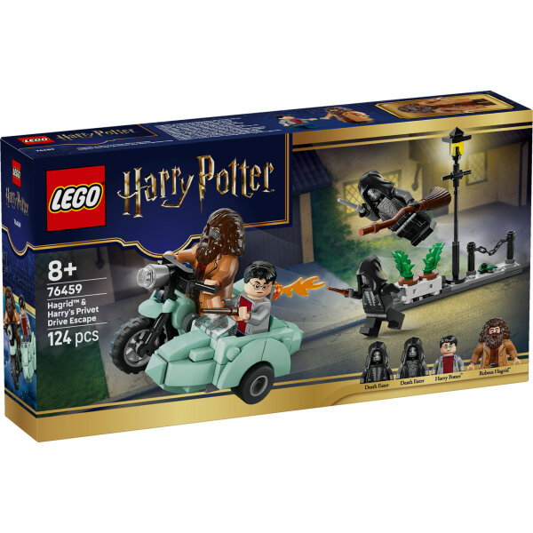 LEGO Harry Potter 76459 Hagrids und Harrys Flucht aus dem Ligusterweg