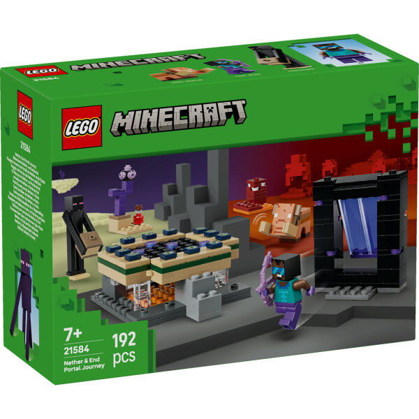LEGO Minecraft 21584 Reise durch Nether und Endportal