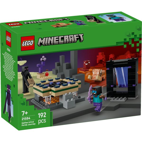 LEGO Minecraft 21584 Reise durch Nether und Endportal