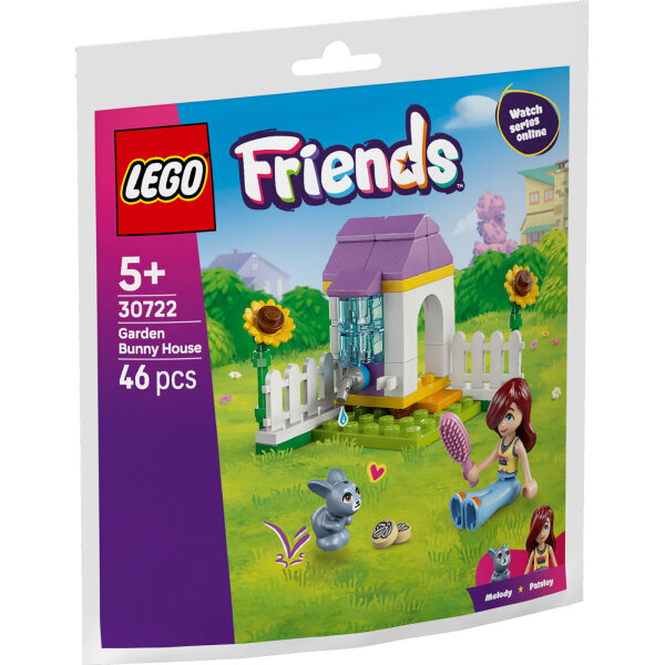 LEGO Friends 30722 Garten mit Hasenstall