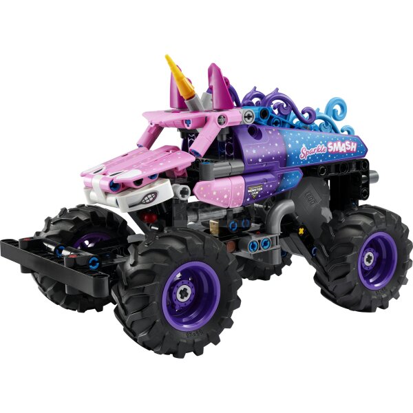 LEGO Technic 42220 Monster Jam Sparkle Smash mit Rückziehmotor