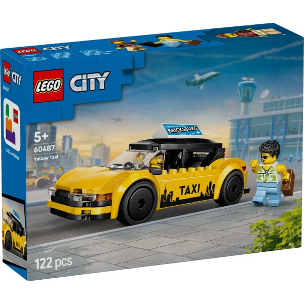 LEGO City 60487 Gelbes Taxi