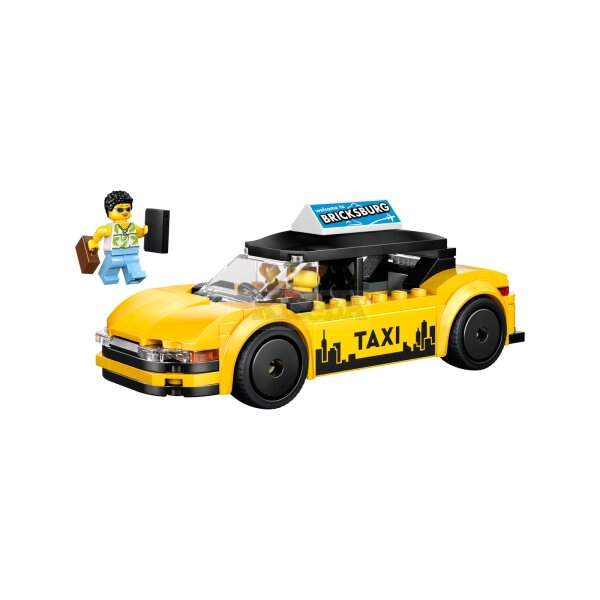 LEGO City 60487 Yellow Taxi