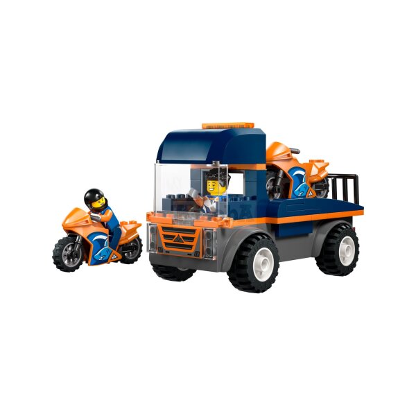 LEGO City 60491 Motorcycle Transporter