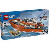LEGO City 60504 Coast Guard Rescue Boat & Helicopter