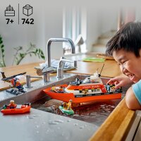 LEGO City 60504 Coast Guard Rescue Boat & Helicopter