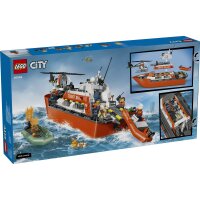 LEGO City 60504 Rettungsboot der Küstenwache mit Hubschrauber