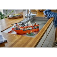 LEGO City 60504 Rettungsboot der Küstenwache mit Hubschrauber