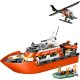 LEGO City 60504 Rettungsboot der Küstenwache mit Hubschrauber