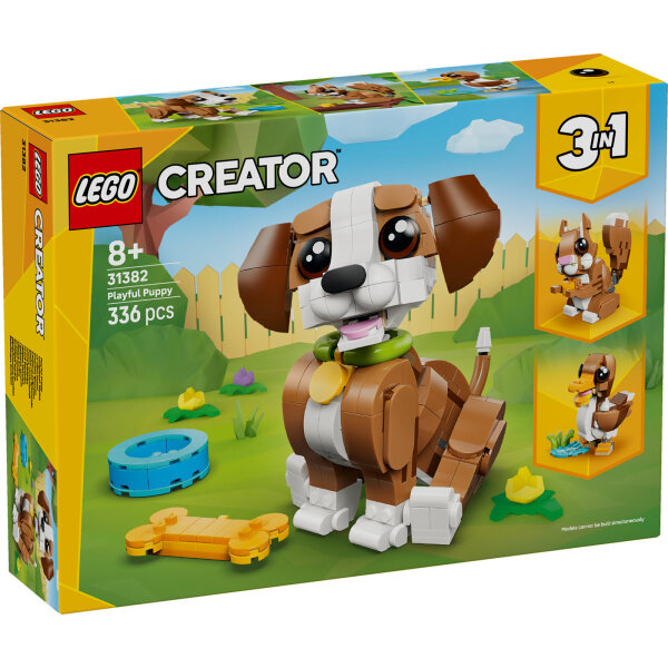 LEGO Creator 31382 Niedliche Tiere: Verspielter Welpe