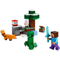 LEGO Minecraft 21583 Steves Abenteuer in der Taiga