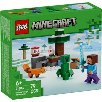 LEGO Minecraft 21583 Steves Abenteuer in der Taiga