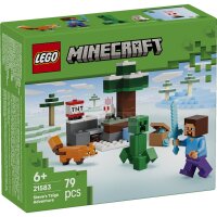 LEGO Minecraft 21583 Steves Taiga Adventure