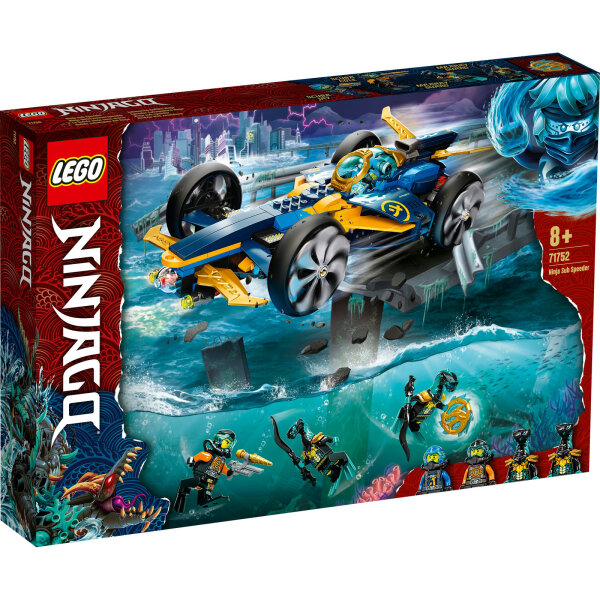 LEGO Ninjago 71752 Ninja-Unterwasserspeeder