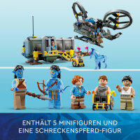 LEGO Avatar 75573 Schwebende Berge: Site 26 und RDA Samson