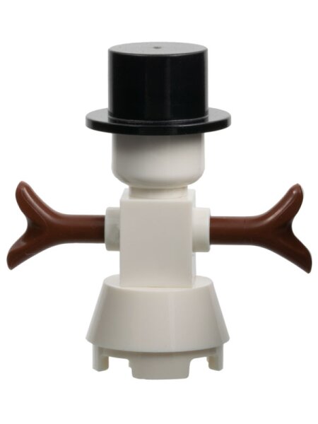 LEGO Snowman with Top Hat