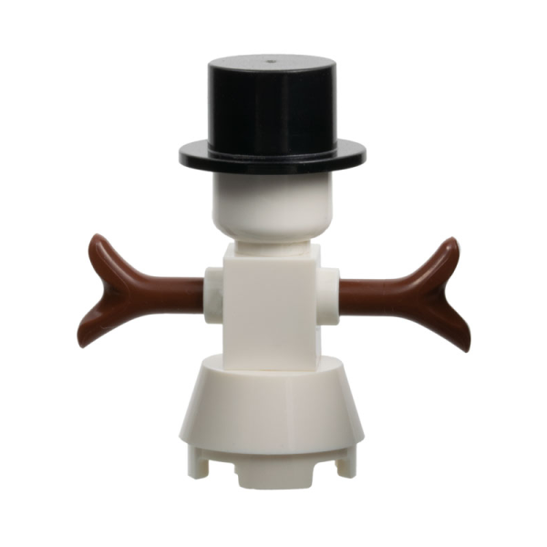 LEGO Snowman with Top Hat