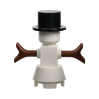 LEGO Snowman with Top Hat