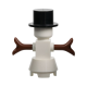 LEGO Snowman with Top Hat