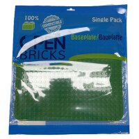 Open Bricks Junior Bauplatte 24x24 grün Single-Paket