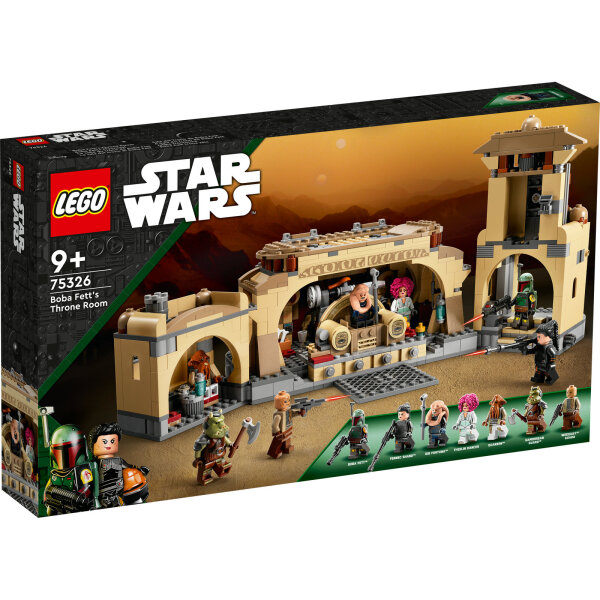 LEGO Star Wars 75326 Boba Fetts Thronsaal