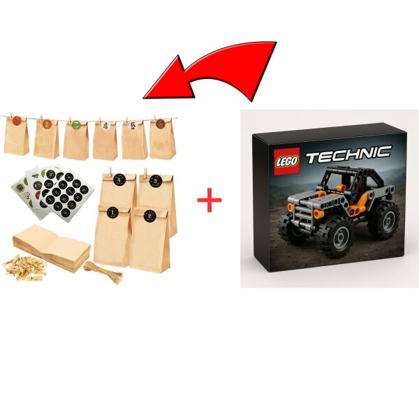 LEGO Technic DIY Advent Calendar