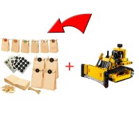 LEGO Technic DIY Adventskalender  LEGO Technic Schwerlast Bulldozer-Fertig durch uns bestückt
