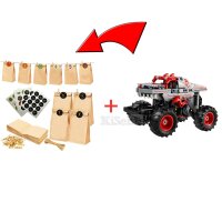 LEGO Technic DIY Adventskalender  LEGO Technic Monster Jam ThunderROARus-Fertig durch uns bestückt