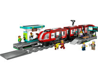 LEGO City 60423 Straßenbahn mit Haltestelle...