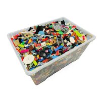LEGO neue Steine Konvolut 1 kg: Neue tolle Einzelteile für kreative Projekte
