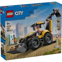 LEGO City 60480 Gelber Baggerlader